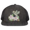 Flat Bill Six-Panel Trucker Cap Thumbnail