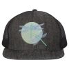 Flat Bill Six-Panel Trucker Cap Thumbnail