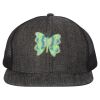 Flat Bill Six-Panel Trucker Cap Thumbnail