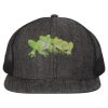 Flat Bill Six-Panel Trucker Cap Thumbnail