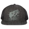 Flat Bill Six-Panel Trucker Cap Thumbnail