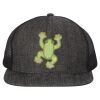 Flat Bill Six-Panel Trucker Cap Thumbnail