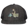 Flat Bill Six-Panel Trucker Cap Thumbnail