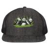 Flat Bill Six-Panel Trucker Cap Thumbnail