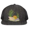 Flat Bill Six-Panel Trucker Cap Thumbnail