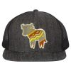 Flat Bill Six-Panel Trucker Cap Thumbnail