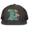 Flat Bill Six-Panel Trucker Cap Thumbnail