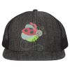 Flat Bill Six-Panel Trucker Cap Thumbnail