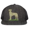 Flat Bill Six-Panel Trucker Cap Thumbnail