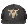 Flat Bill Six-Panel Trucker Cap Thumbnail