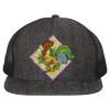 Flat Bill Six-Panel Trucker Cap Thumbnail