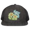 Flat Bill Six-Panel Trucker Cap Thumbnail