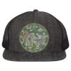 Flat Bill Six-Panel Trucker Cap Thumbnail