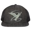 Flat Bill Six-Panel Trucker Cap Thumbnail