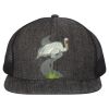 Flat Bill Six-Panel Trucker Cap Thumbnail