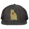 Flat Bill Six-Panel Trucker Cap Thumbnail