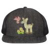 Flat Bill Six-Panel Trucker Cap Thumbnail