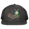 Flat Bill Six-Panel Trucker Cap Thumbnail