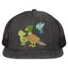 Flat Bill Six-Panel Trucker Cap Thumbnail