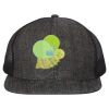 Flat Bill Six-Panel Trucker Cap Thumbnail