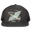 Flat Bill Six-Panel Trucker Cap Thumbnail