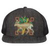 Flat Bill Six-Panel Trucker Cap Thumbnail