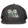 Flat Bill Six-Panel Trucker Cap Thumbnail