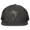 Flat Bill Six-Panel Trucker Cap Thumbnail