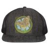 Flat Bill Six-Panel Trucker Cap Thumbnail