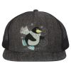 Flat Bill Six-Panel Trucker Cap Thumbnail