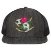 Flat Bill Six-Panel Trucker Cap Thumbnail