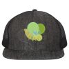 Flat Bill Six-Panel Trucker Cap Thumbnail