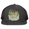 Flat Bill Six-Panel Trucker Cap Thumbnail