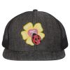 Flat Bill Six-Panel Trucker Cap Thumbnail