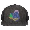 Flat Bill Six-Panel Trucker Cap Thumbnail