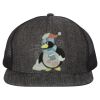 Flat Bill Six-Panel Trucker Cap Thumbnail