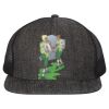 Flat Bill Six-Panel Trucker Cap Thumbnail