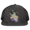 Flat Bill Six-Panel Trucker Cap Thumbnail