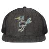 Flat Bill Six-Panel Trucker Cap Thumbnail