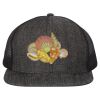 Flat Bill Six-Panel Trucker Cap Thumbnail