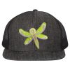 Flat Bill Six-Panel Trucker Cap Thumbnail