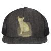 Flat Bill Six-Panel Trucker Cap Thumbnail