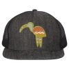 Flat Bill Six-Panel Trucker Cap Thumbnail