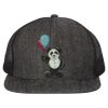 Flat Bill Six-Panel Trucker Cap Thumbnail