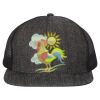 Flat Bill Six-Panel Trucker Cap Thumbnail