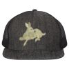 Flat Bill Six-Panel Trucker Cap Thumbnail