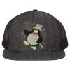 Flat Bill Six-Panel Trucker Cap Thumbnail