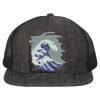 Flat Bill Six-Panel Trucker Cap Thumbnail