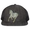 Flat Bill Six-Panel Trucker Cap Thumbnail