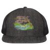 Flat Bill Six-Panel Trucker Cap Thumbnail